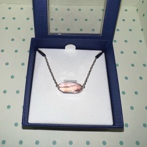 (SOLD) Swarovski Elated Small
Rosaline Necklace